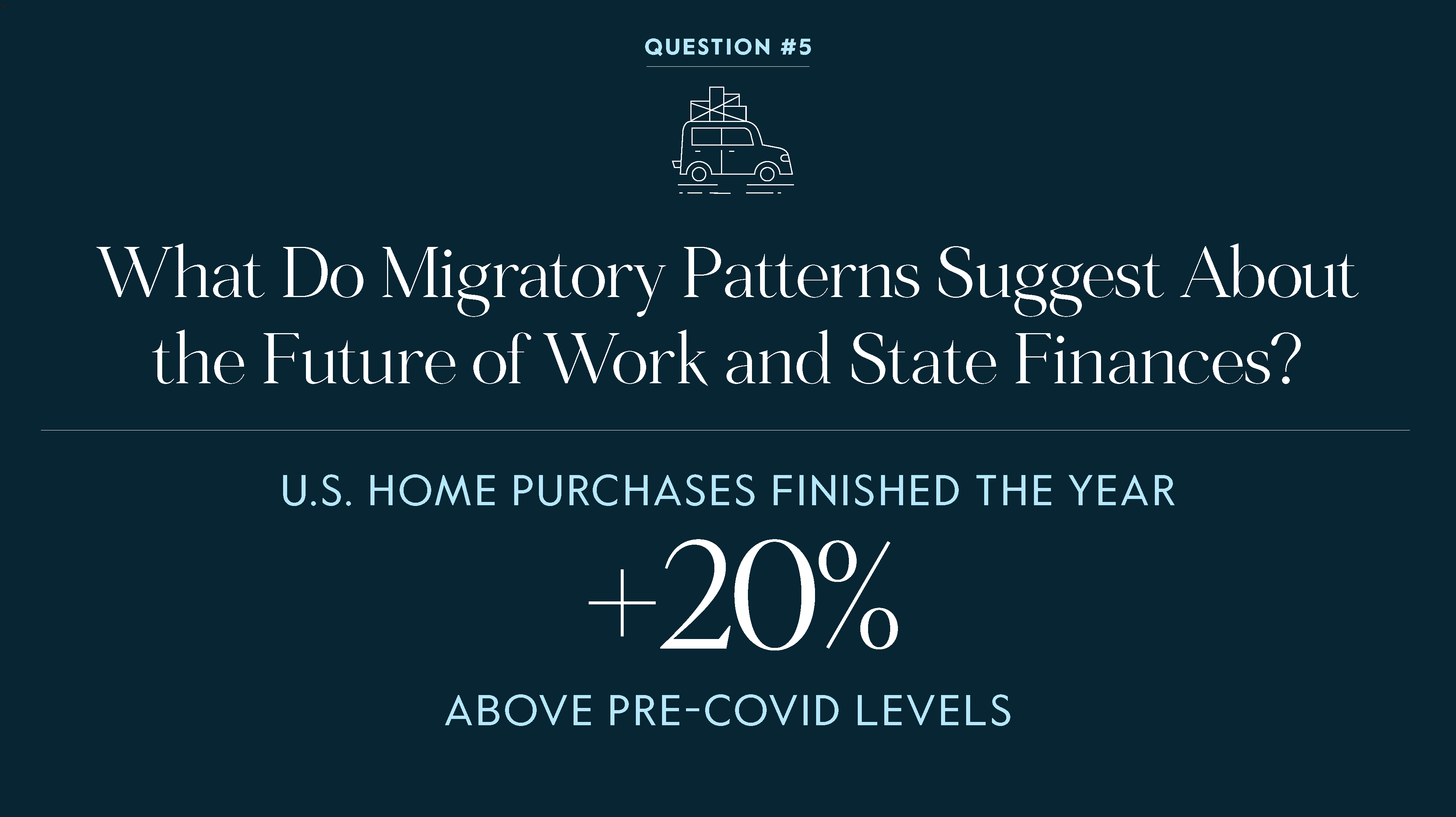 What do migratory patterns suggest about the future of work and state finances?