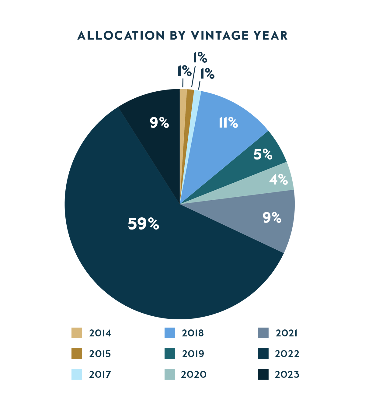 CAPM - Allocation by Vintage Year