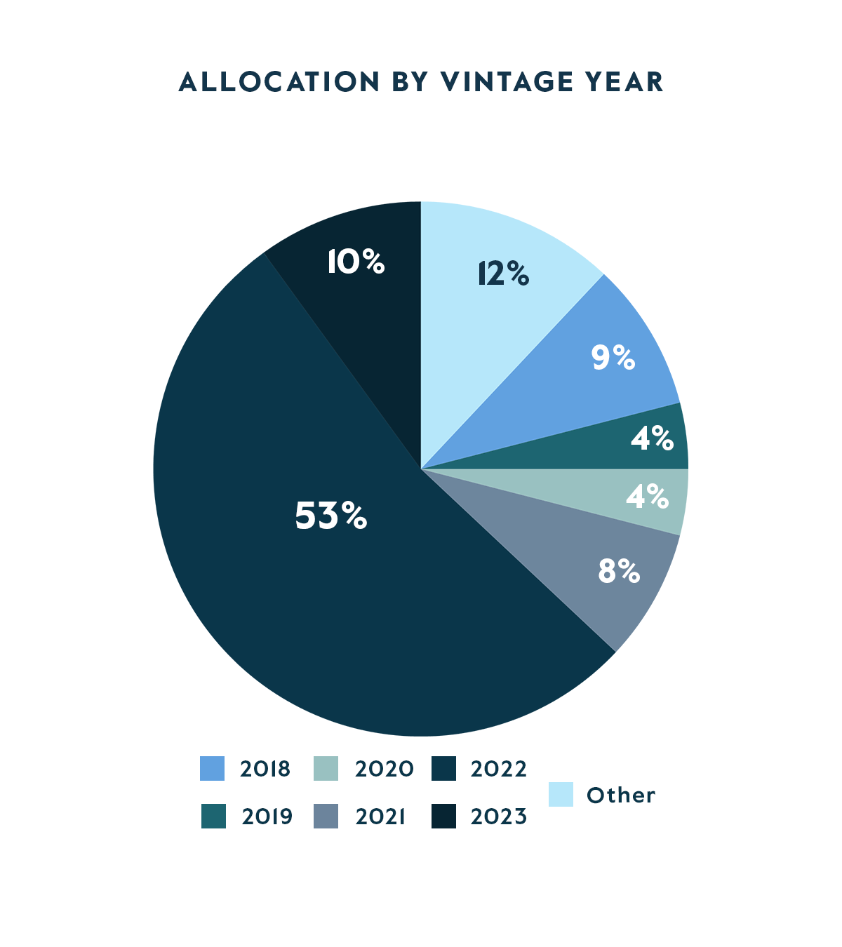 CAPM Allocation by Vintage Year